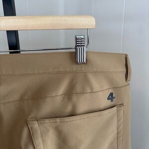 FOURLAPS Traverse Re-Up Performance Chino Pants NWT Beige Mens 40x31 *NOTE